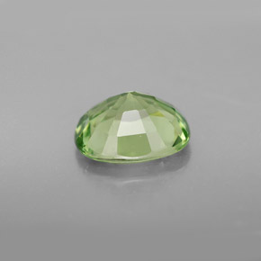 Tsavorite Garnet Gemstone in 9.2 x 7.6 mm Size for Sale, Tsavorite Garnet Stone in Green Color