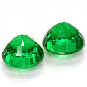 Tsavorite Garnet Gemstone in 4.7 mm Size for Sale, Tsavorite Garnet Stone in Vivid Green Color