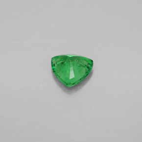 Tsavorite Garnet Gemstone in 5.7 x 5.6 mm Size for Sale, Tsavorite Garnet Stone in Chrome Green Color