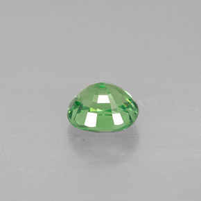 Tsavorite Garnet Gemstone in 5.1 x 4.7 mm Size for Sale, Tsavorite Garnet Stone in Vivid Green Color