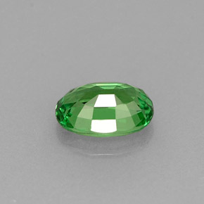 Tsavorite Garnet Gemstone in 6 x 4.2 mm Size for Sale, Tsavorite Garnet Stone in Chrome Green Color