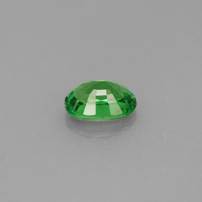 Tsavorite Garnet Gemstone in 6.2 x 4.4 mm Size for Sale, Tsavorite Garnet Stone in Chrome Green Color