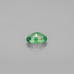 Tsavorite Garnet Gemstone in 6 x 4 mm (calibrated) Size for Sale, Tsavorite Garnet Stone in Chrome Green Color