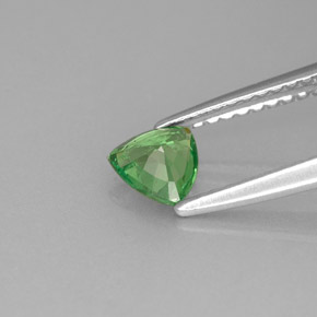 Tsavorite Garnet Gemstone in 5 x 5 mm (calibrated) Size for Sale, Tsavorite Garnet Stone in Chrome Green Color