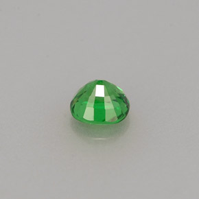 Tsavorite Garnet Gemstone in 4.5 x 4.2 mm Size for Sale, Tsavorite Garnet Stone in Chrome Green Color