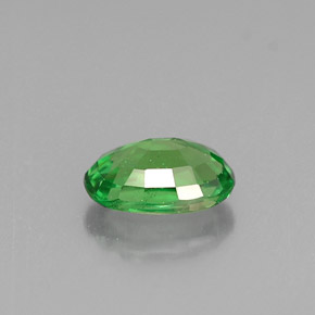 Tsavorite Garnet Gemstone in 6.2 x 4.2 mm Size for Sale, Tsavorite Garnet Stone in Chrome Green Color