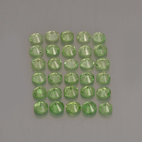 Tsavorite Garnet Gemstone in 2.2 mm Size for Sale, Tsavorite Garnet Stone in Green Color