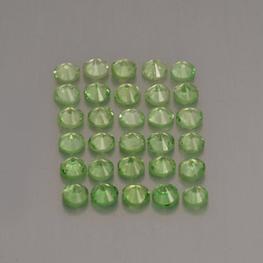 Tsavorite Garnet Gemstone in 2.3 mm Size for Sale, Tsavorite Garnet Stone in Green Color