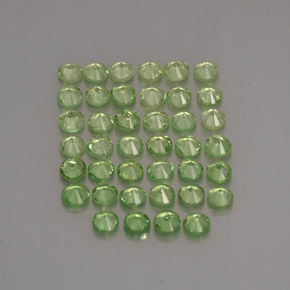 Tsavorite Garnet Gemstone in 1.9 mm Size for Sale, Tsavorite Garnet Stone in Green Color