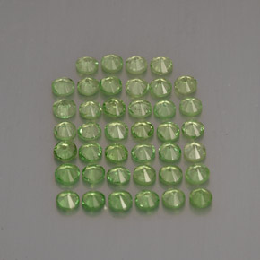 Tsavorite Garnet Gemstone in 2.2 mm Size for Sale, Tsavorite Garnet Stone in Green Color