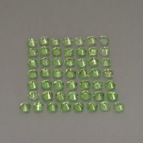 Tsavorite Garnet Gemstone in 1.7 mm Size for Sale, Tsavorite Garnet Stone in Green Color