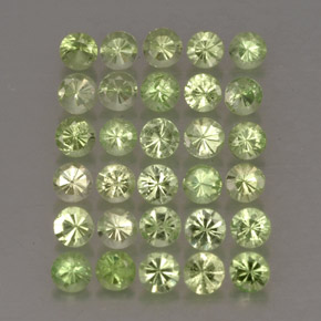 1.07 ct Green Tsavorite Garnet Stone, Natural Tsavorite Garnet in Diamond-Cut Shape for Sale