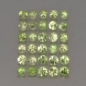1.03 ct Green Tsavorite Garnet Gemstone, Tsavorite Garnet Gem in Diamond-Cut Shape for Sale.