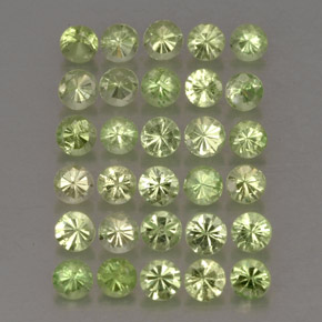 1.03 ct Green Tsavorite Garnet Stone, Natural Tsavorite Garnet in Diamond-Cut Shape for Sale