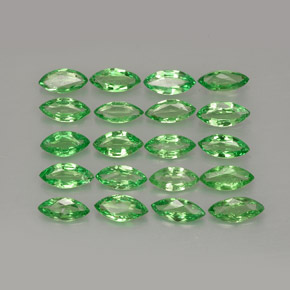 2.50 ct Green Tsavorite Garnet Stone, Natural Tsavorite Garnet in Marquise Facet Shape for Sale