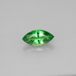 0.96 ct Green Tsavorite Garnet Gemstone, Tsavorite Garnet Gem in Marquise Facet Shape for Sale.