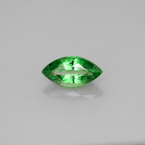 0.96 ct Green Tsavorite Garnet Stone, Natural Tsavorite Garnet in Marquise Facet Shape for Sale
