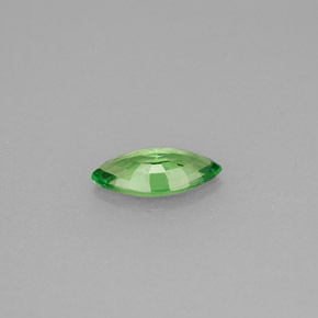 Tsavorite Garnet Gemstone in 9 x 4.6 mm Size for Sale, Tsavorite Garnet Stone in Chrome Green Color