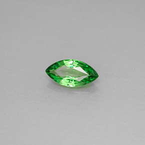 0.68 ct Green Tsavorite Garnet Stone, Natural Tsavorite Garnet in Marquise Facet Shape for Sale