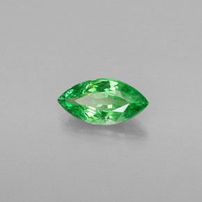 0.64 ct Green Tsavorite Garnet Stone, Natural Tsavorite Garnet in Marquise Facet Shape for Sale