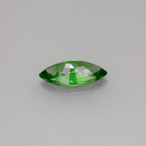 Tsavorite Garnet Gemstone in 9 x 4.5 mm Size for Sale, Tsavorite Garnet Stone in Chrome Green Color