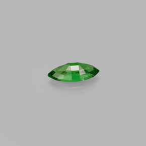 Tsavorite Garnet Gemstone in 7 x 3.5 mm (calibrated) Size for Sale, Tsavorite Garnet Stone in Chrome Green Color