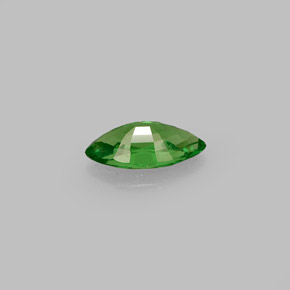 Tsavorite Garnet Gemstone in 7 x 3.7 mm Size for Sale, Tsavorite Garnet Stone in Chrome Green Color
