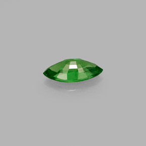 Tsavorite Garnet Gemstone in 6.9 x 3.7 mm Size for Sale, Tsavorite Garnet Stone in Chrome Green Color