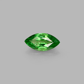 0.46 ct Green Tsavorite Garnet Stone, Natural Tsavorite Garnet in Marquise Facet Shape for Sale