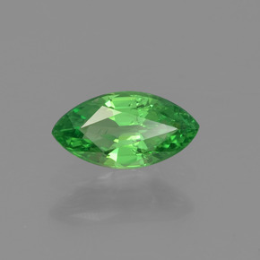 0.43 ct Green Tsavorite Garnet Stone, Natural Tsavorite Garnet in Marquise Facet Shape for Sale
