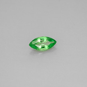 0.42 ct Green Tsavorite Garnet Stone, Natural Tsavorite Garnet in Marquise Facet Shape for Sale