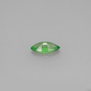 Tsavorite Garnet Gemstone in 7 x 3.5 mm (calibrated) Size for Sale, Tsavorite Garnet Stone in Chrome Green Color