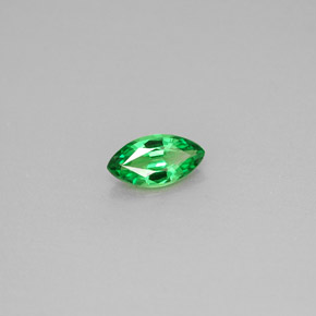 0.43 ct Green Tsavorite Garnet Stone, Natural Tsavorite Garnet in Marquise Facet Shape for Sale