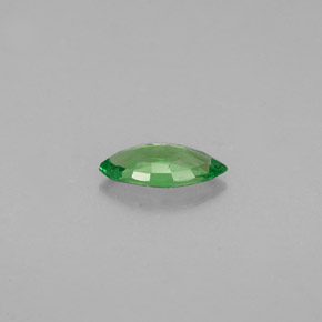 Tsavorite Garnet Gemstone in 7 x 3.7 mm Size for Sale, Tsavorite Garnet Stone in Chrome Green Color