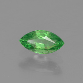 0.33 ct Green Tsavorite Garnet Stone, Natural Tsavorite Garnet in Marquise Facet Shape for Sale