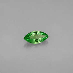 0.30 ct Green Tsavorite Garnet Stone, Natural Tsavorite Garnet in Marquise Facet Shape for Sale