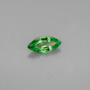 0.32 ct Green Tsavorite Garnet Stone, Natural Tsavorite Garnet in Marquise Facet Shape for Sale