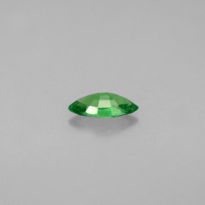 Tsavorite Garnet Gemstone in 6 x 3 mm (calibrated) Size for Sale, Tsavorite Garnet Stone in Chrome Green Color