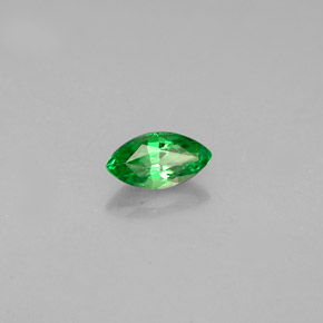 0.29 ct Green Tsavorite Garnet Stone, Natural Tsavorite Garnet in Marquise Facet Shape for Sale
