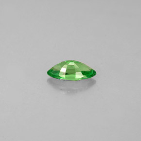 Tsavorite Garnet Gemstone in 6.1 x 3.2 mm Size for Sale, Tsavorite Garnet Stone in Chrome Green Color
