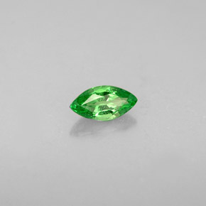 0.29 ct Green Tsavorite Garnet Stone, Natural Tsavorite Garnet in Marquise Facet Shape for Sale