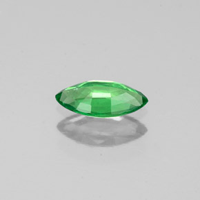 Tsavorite Garnet Gemstone in 7 x 3.5 mm (calibrated) Size for Sale, Tsavorite Garnet Stone in Chrome Green Color