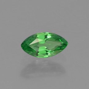 0.31 ct Green Tsavorite Garnet Stone, Natural Tsavorite Garnet in Marquise Facet Shape for Sale