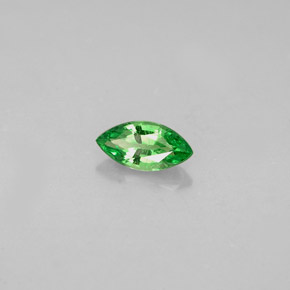 0.28 ct Green Tsavorite Garnet Stone, Natural Tsavorite Garnet in Marquise Facet Shape for Sale
