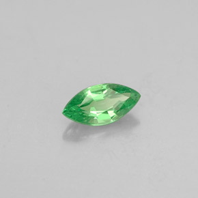 0.31 ct Green Tsavorite Garnet Stone, Natural Tsavorite Garnet in Marquise Facet Shape for Sale