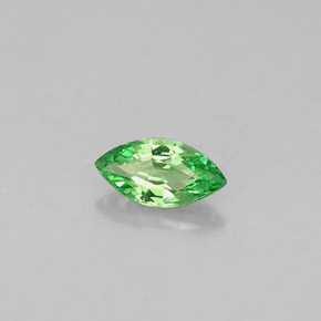 0.27 ct Green Tsavorite Garnet Stone, Natural Tsavorite Garnet in Marquise Facet Shape for Sale