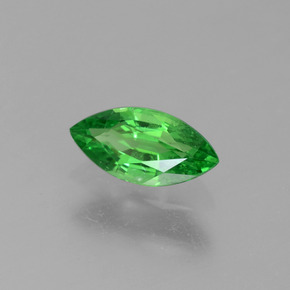 0.31 ct Green Tsavorite Garnet Stone, Natural Tsavorite Garnet in Marquise Facet Shape for Sale