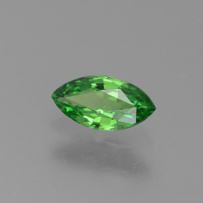 0.30 ct Green Tsavorite Garnet Stone, Natural Tsavorite Garnet in Marquise Facet Shape for Sale