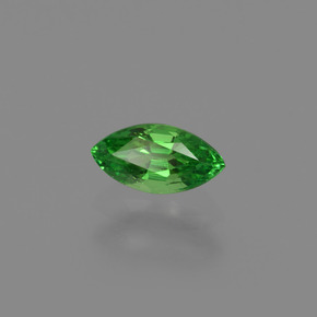0.35 ct Green Tsavorite Garnet Stone, Natural Tsavorite Garnet in Marquise Facet Shape for Sale