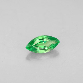 0.31 ct Green Tsavorite Garnet Stone, Natural Tsavorite Garnet in Marquise Facet Shape for Sale